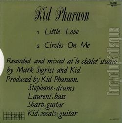 [Pochette de Circles on me (KID PHARAON) - verso]