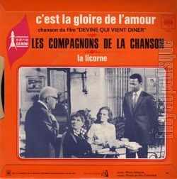 [Pochette de La licorne (Les COMPAGNONS DE LA CHANSON) - verso]