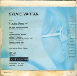 [Pochette de Il y a deux filles en moi (Sylvie VARTAN) - verso]