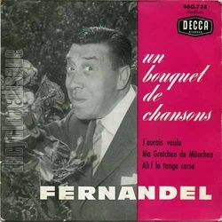 [Pochette de Un bouquet de chansons (FERNANDEL)]