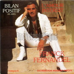 [Pochette de Bilan positif (40 ans) (Franck FERNANDEL)]