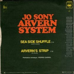 [Pochette de Sea side shuffle (JO SONY ARVERN SYSTEM) - verso]