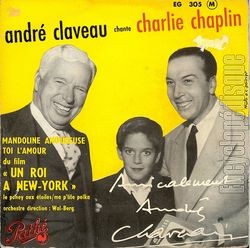 [Pochette de Chante Charles Chaplin (Andr CLAVEAU)]