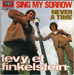 [Pochette de Sing my sorrow (LEVY et FINKELSTEIN)]