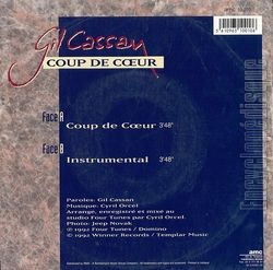 [Pochette de Coup de cœur (Gil CASSAN) - verso]