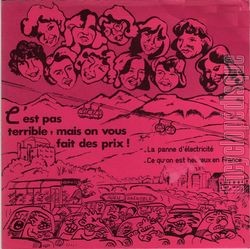 [Pochette de La panne d’lectricit (C’EST PAS TERRIBLE, MAIS ON VOUS FAIT DES PRIX)]