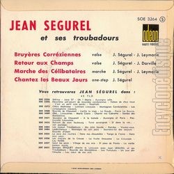 [Pochette de Bruyres correziennes (Jean SGUREL) - verso]