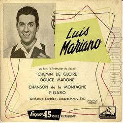 [Pochette de Chemin de gloire (Luis MARIANO)]