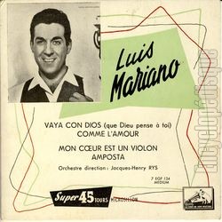 [Pochette de Vaya con Dios (Luis MARIANO)]