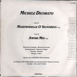 [Pochette de Mademoiselle (Michele DICORATO) - verso]