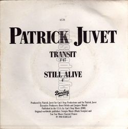 [Pochette de Transit / Still alive (Patrick JUVET)]