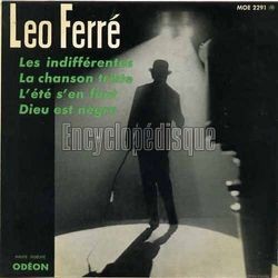 [Pochette de Les indiffrentes (Lo FERR)]