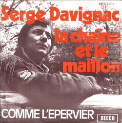 [Pochette de Comme l’pervier (Serge DAVIGNAC)]