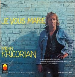 [Pochette de Liberere (Michel KRICORIAN) - verso]