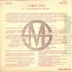 [Pochette de Jericho (Les COMPAGNONS DU JOURDAIN) - verso]