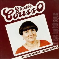 [Pochette de Des mots d’amour (Ginette COUSSO)]