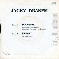 [Pochette de Souvenir (Jacky DRANEM) - verso]