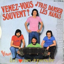 [Pochette de Venez-vous souvent (Les COEURS  PRENDRE) - verso]