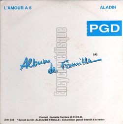 [Pochette de Album de famille (Le PROCD GUIMARD DELAUNAY (PGD))]