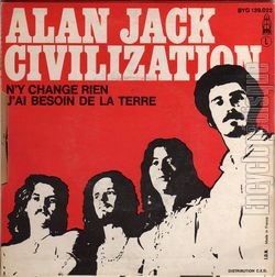 [Pochette de N’y change rien (ALAN JACK CIVILIZATION) - verso]