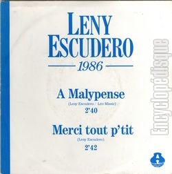 [Pochette de  Malypense / Merci tout p’tit (Leny ESCUDERO)]