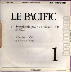 [Pochette de Symphonie pour un vivant (PACIFIC) - verso]