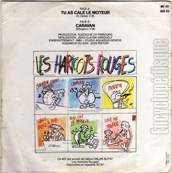 [Pochette de Tu as cal le moteur (Les HARICOTS ROUGES) - verso]