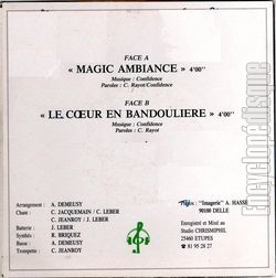 [Pochette de Magic ambiance (CONFIDENCE) - verso]