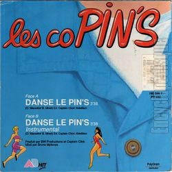 [Pochette de Danse le pin’s (Les COPIN’S) - verso]