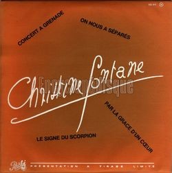 [Pochette de Concert  Grenade (Christine FONTANE)]