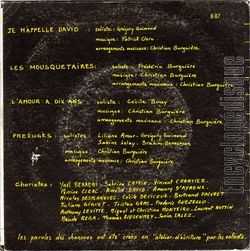 [Pochette de Ascenseur graffiti (THTRE / SPECTACLE) - verso]