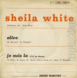 [Pochette de Olive (Sheila WHITE) - verso]