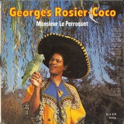 [Pochette de Monsieur le perroquet (Georges ROSIER-COCO) - verso]