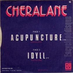 [Pochette de Acupuncture (CHERALANE) - verso]