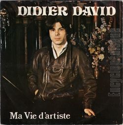 [Pochette de Ma vie d’artiste (Didier DAVID)]