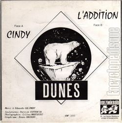 [Pochette de Cindy (DUNES) - verso]