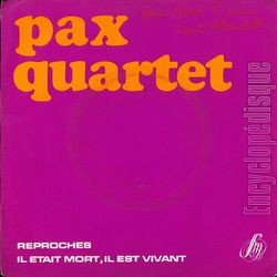 [Pochette de Reproches (PAX QUARTET)]