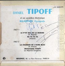 [Pochette de Le p’tit bal de la marine (Daniel TIPOFF) - verso]