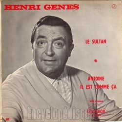 [Pochette de Le sultan (Henri GNS) - verso]