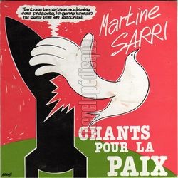 [Pochette de Chants pour la paix (Martine SARRI)]