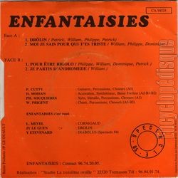 [Pochette de Enfantaisies (THTRE / SPECTACLE) - verso]