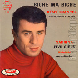 [Pochette de Biche ma biche (Rmy FRANCIS)]