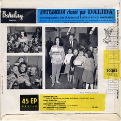 [Pochette de Amstramgram (DALIDA) - verso]