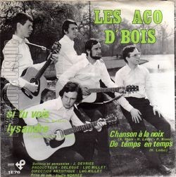 [Pochette de Si tu vois (Les ACO D’BOIS) - verso]