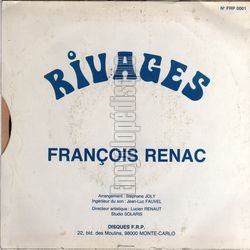 [Pochette de Opium (Franois RENAC) - verso]