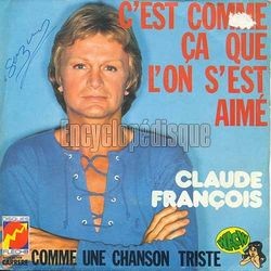 [Pochette de C’est comme a que l’on s’est aim (Claude FRANOIS)]