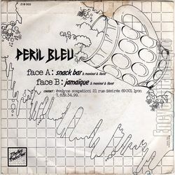 [Pochette de Snack bar (PRIL BLEU) - verso]