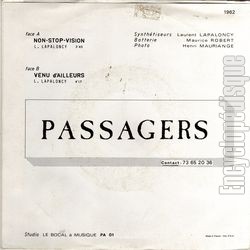 [Pochette de Non-stop-vision (PASSAGERS) - verso]