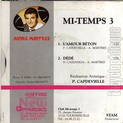 [Pochette de L’amour bton (MI-TEMPS 3) - verso]