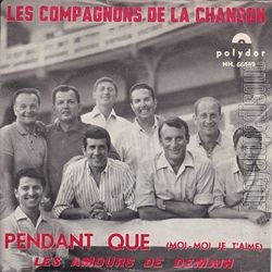 [Pochette de Pendant que "Moi-moi je t’aime" (Les COMPAGNONS DE LA CHANSON) - verso]